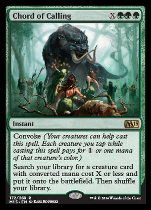 Chord of Calling ~ Magic 2015 [ EX ] [ Magic MTG ]