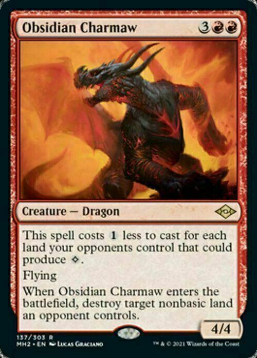 Obsidian Charmaw ~ Modern Horizons 2 [ NM ] [ Magic MTG ]