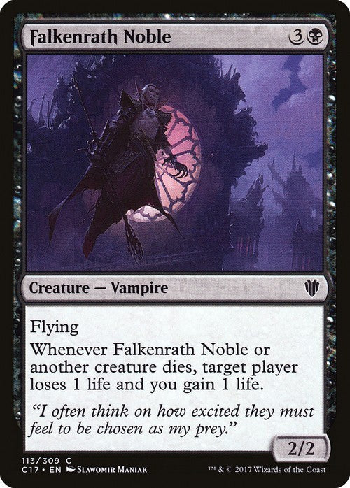 Falkenrath Noble ~ Commander 2017 [ EX ] [ Magic MTG ]