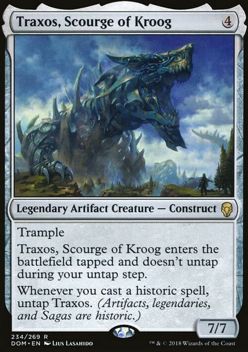 Traxos, Scourge of Kroog ~ Dominaria [ EX ] [ Magic MTG ]