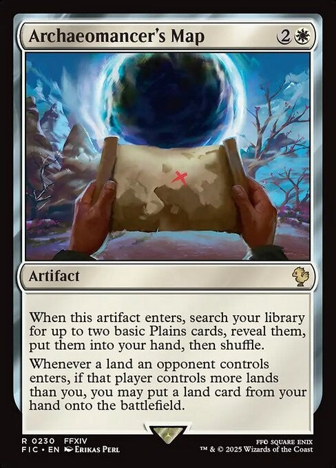 Archaeomancer's Map ~ Commander: Final Fantasy [ NM ] [ Magic MTG ]