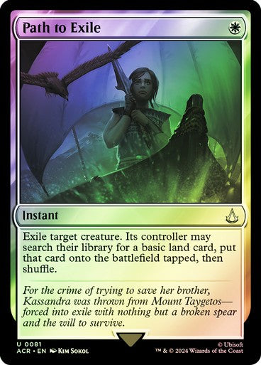 FOIL Path to Exile ~ Assassin's Creed [ NM ] [ Magic MTG ]