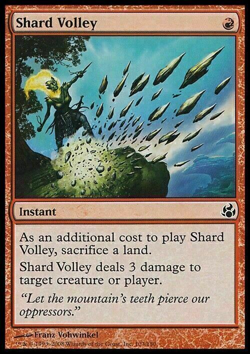 Shard Volley ~ Morningtide [ EX ] [ Magic MTG ]