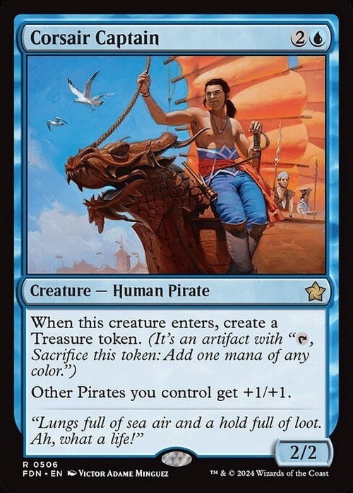 Corsair Captain ~ Foundations [ NM ] [ Magic MTG ]