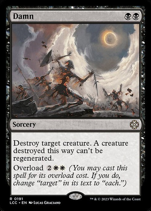Damn ~ Commander: The Lost Caverns of Ixalan [ NM ] [ Magic MTG ]