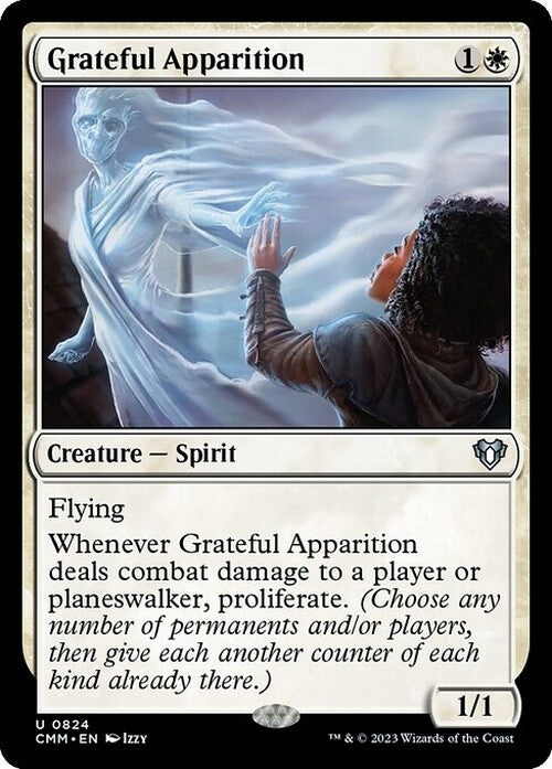 Grateful Apparition ~ Commander Masters [ NM ] [ Magic MTG ]