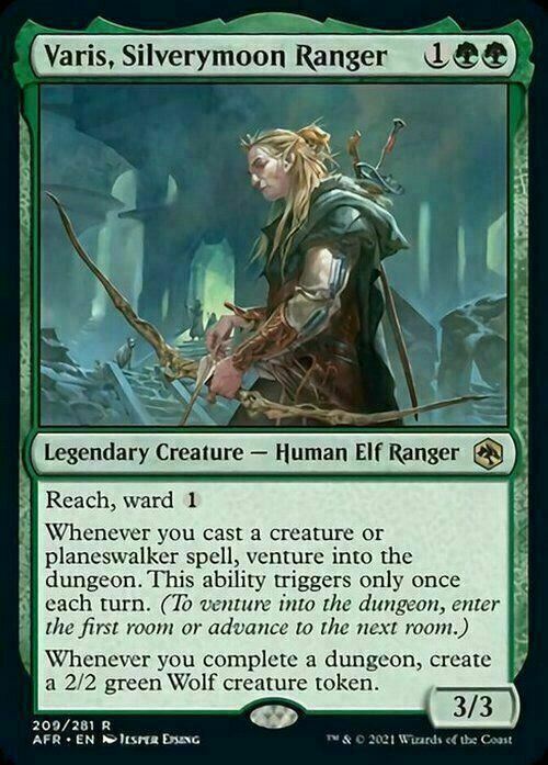Varis, Silverymoon Ranger ~ Adventures in the Forgotten Realms [ NM ]