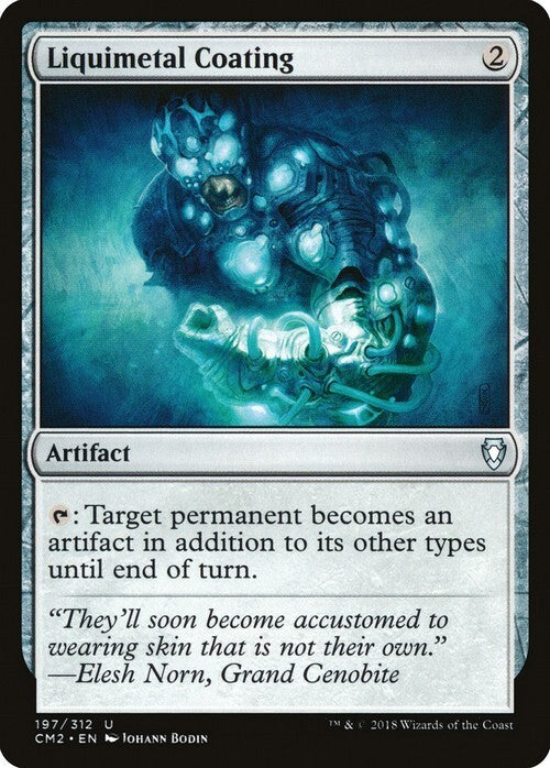 Liquimetal Coating ~ Commander Anthology 2 [ NM ] [ Magic MTG ]