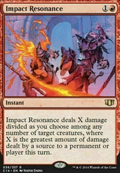 Impact Resonance ~ Commander 2014 [ NM ] [ MTG ]