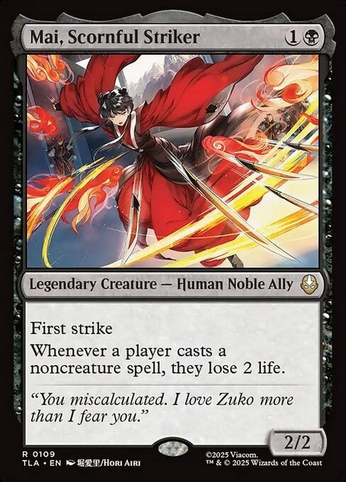 Mai, Scornful Striker ~ Avatar: The Last Airbender [ NM ] [ Magic MTG ]