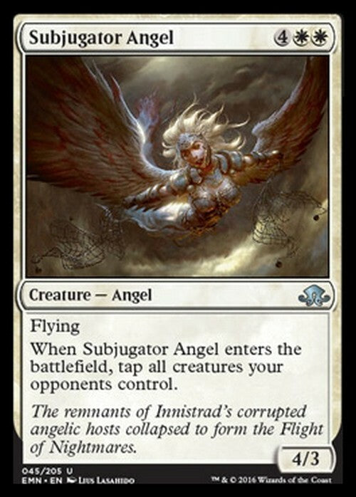 Subjugator Angel ~ Eldritch Moon [ EX ] [ Magic MTG ]