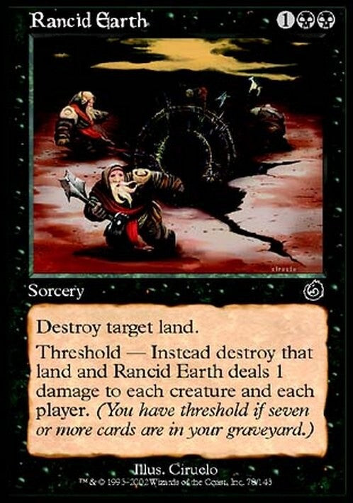 Rancid Earth ~ Torment [ EX ] [ Magic MTG ]