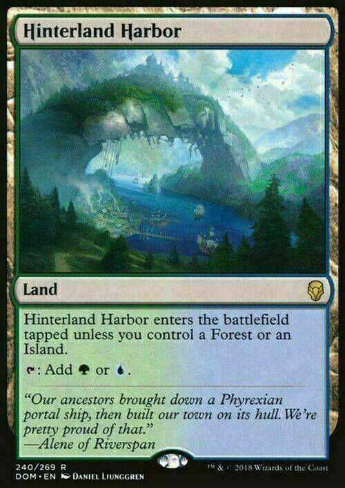 Hinterland Harbor ~ Dominaria [ EX ] [ Magic MTG ]