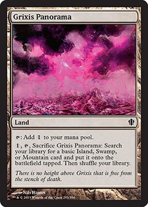 Grixis Panorama ~ Commander 2013 [ EX ] [ Magic MTG ]