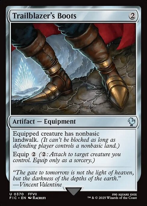 Trailblazer's Boots ~ Commander: Final Fantasy [ NM ] [ Magic MTG ]