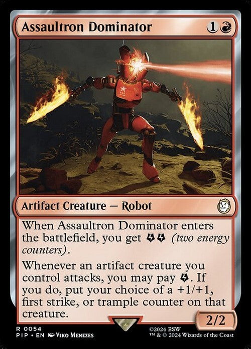 Assaultron Dominator ~ Commander: Fallout [ NM ] [ Magic MTG ]