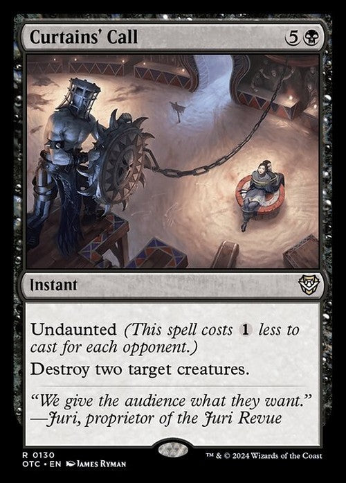 Curtains' Call ~ Commander: Outlaws of Thunder Junction [ NM ] [ Magic MTG ]
