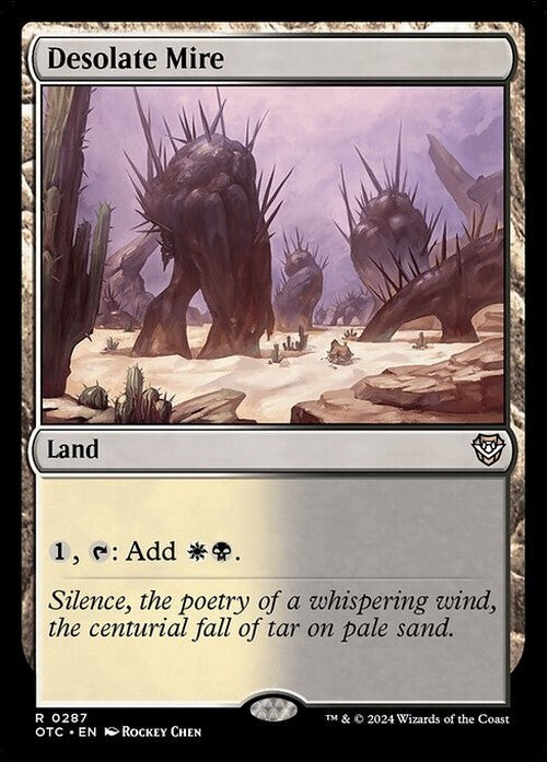 Desolate Mire ~ Commander: Outlaws of Thunder Junction [ NM ] [ MTG ]