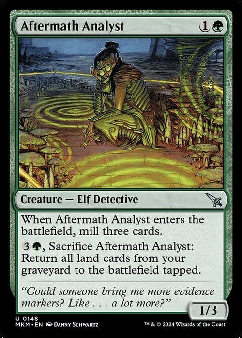 Aftermath Analyst ~ Murders at Karlov Manor [ NM ] [ Magic MTG ]
