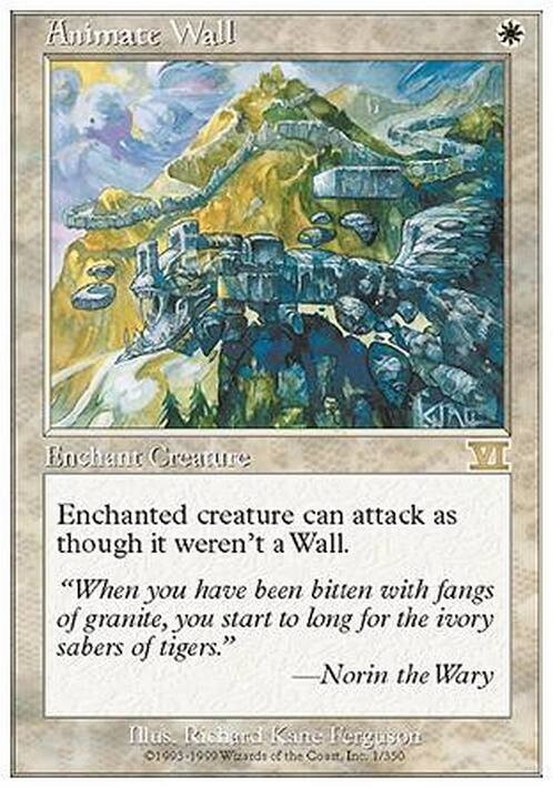 Animate Wall ~ Sixth Edition [ PLAYED ] [ Magic MTG ]
