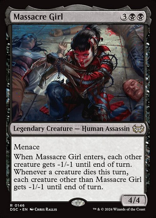 Massacre Girl ~ Commander: Duskmourn [ NM ] [ Magic MTG ]
