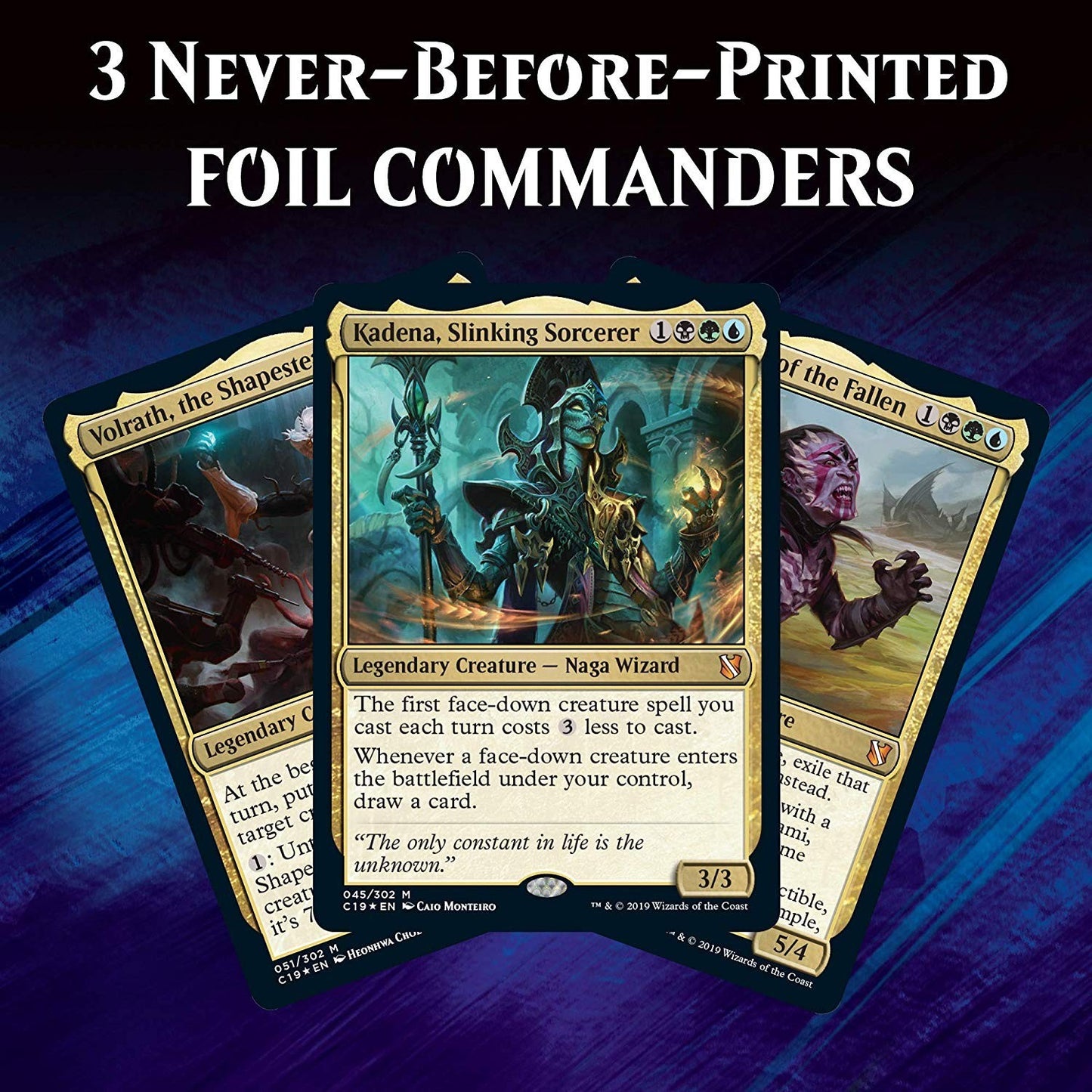 Faceless Menace Deck ~ Commander 2019 ~ MTG Sealed