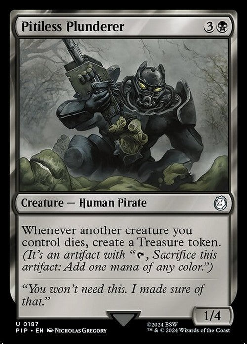Pitiless Plunderer ~ Commander: Fallout [ NM ] [ Magic MTG ]