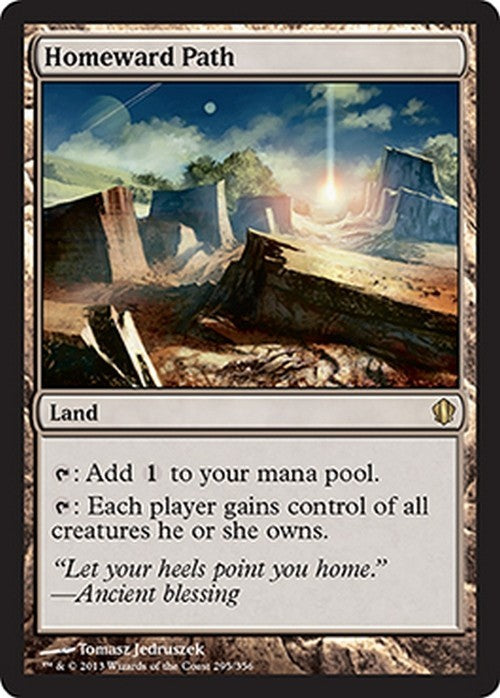 Homeward Path ~ Commander 2013 [ NM ] [ Magic MTG ]