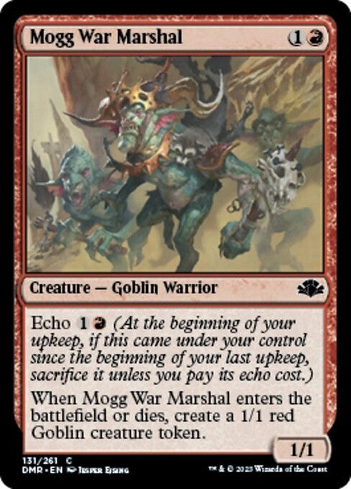 Mogg War Marshal ~ Dominaria Remastered [ NM ] [ Magic MTG ]