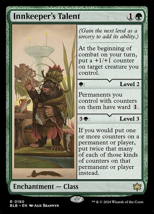 Innkeeper's Talent ~ Bloomburrow [ NM ] [ Magic MTG ]