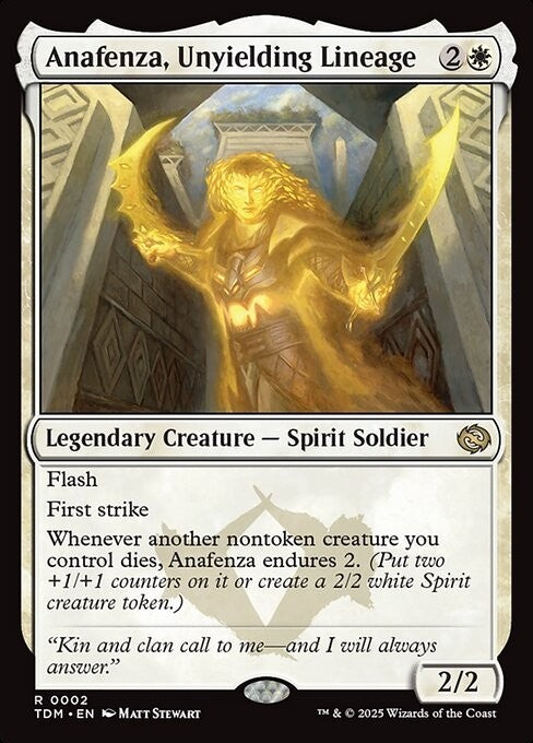 Anafenza, Unyielding Lineage ~ Tarkir: Dragonstorm [ NM ] [ Magic MTG ]