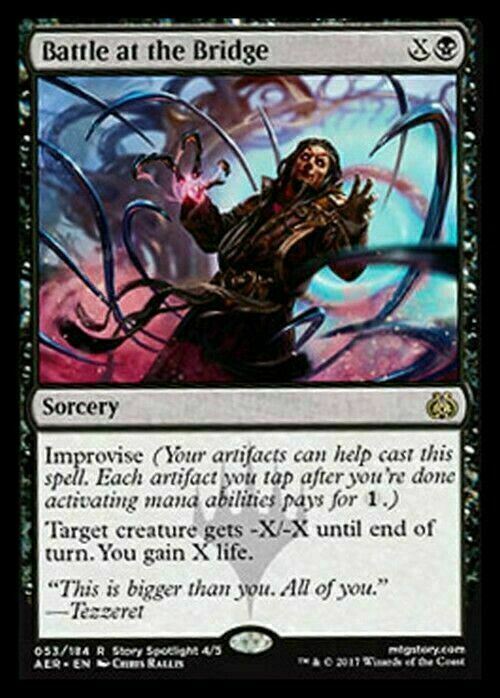 Battle at the Bridge ~ Aether Revolt [ EX+ ] [ Magic MTG ]