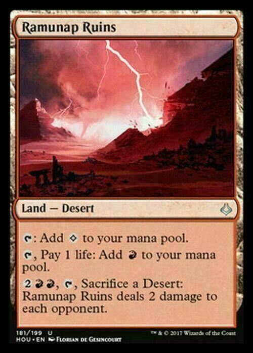 Ramunap Ruins ~ Hour of Devastation [ EX ] [ Magic MTG ]