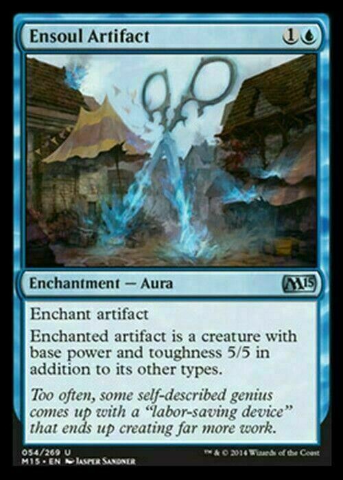 Ensoul Artifact ~ Magic 2015 [ EX+ ] [ Magic MTG ]