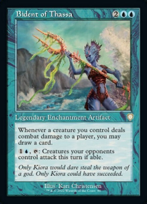 Bident of Thassa ~ Commander: The Brothers' War [ NM ] [ Magic MTG ]