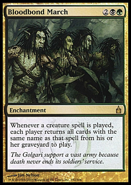Bloodbond March ~ Ravnica: City of Guilds [ EX ] [ Magic MTG ]