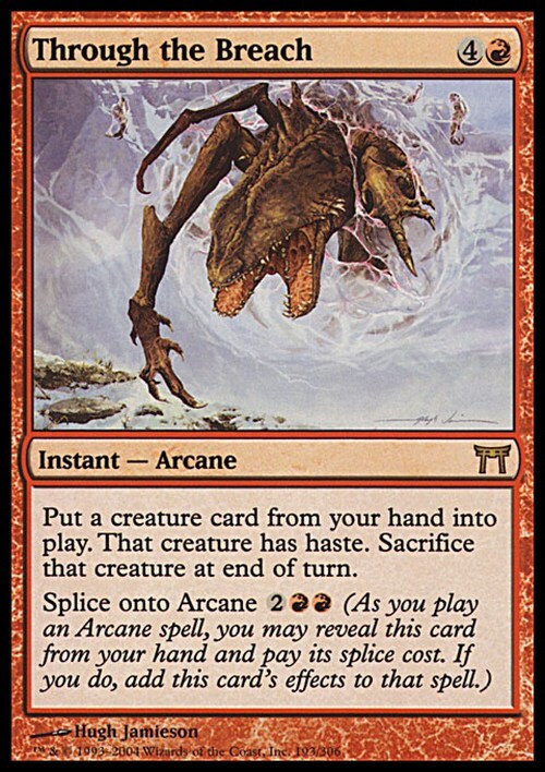 Through the Breach ~ Champions of Kamigawa [ EX ] [ Magic MTG ]