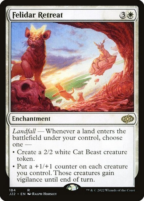 Felidar Retreat ~ Jumpstart 2022 [ NM ] [ Magic MTG ]