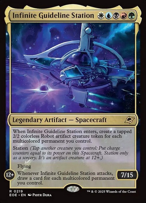 Infinite Guideline Station ~ Edge of Eternities [ NM ] [ Magic MTG ]