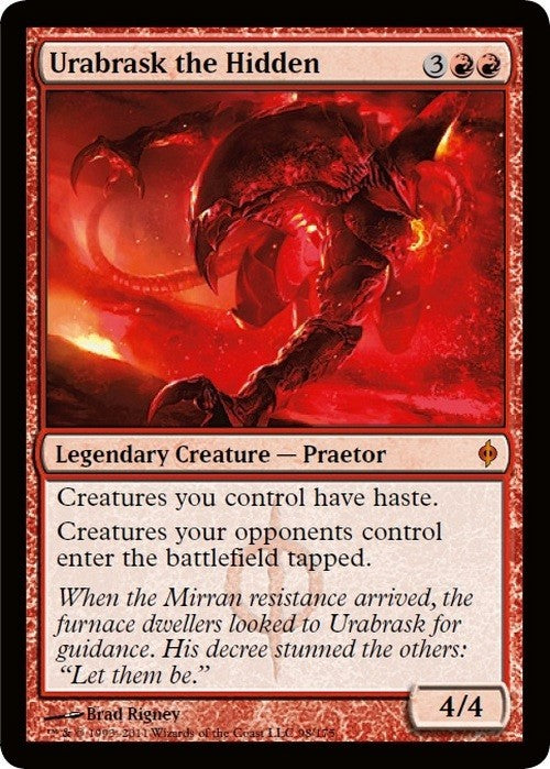 Urabrask the Hidden ~ New Phyrexia [ EX ] [ Magic MTG ]