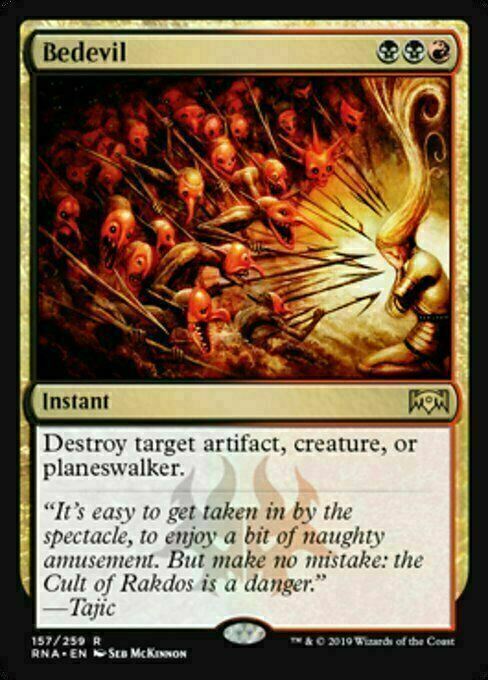 Bedevil ~ Ravnica Allegiance [ NM ] [ Magic MTG ]