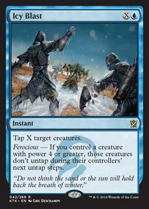 Icy Blast ~ Khans of Tarkir [ EX ] [ Magic MTG ]
