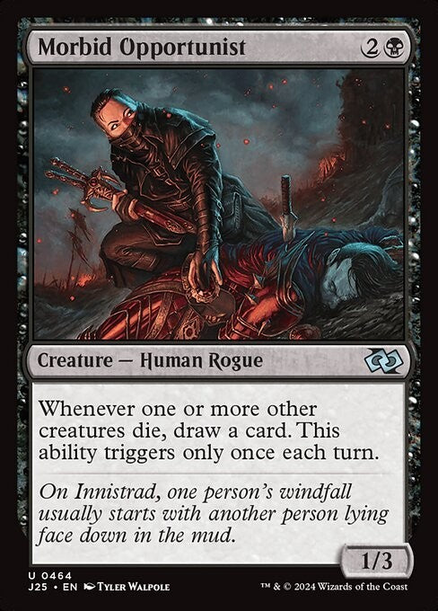 Morbid Opportunist ~ Jumpstart 2025 [ NM ] [ Magic MTG ]
