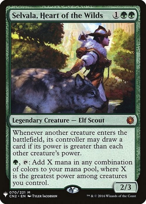Selvala, Heart of the Wilds ~ Mystery Booster [ NM ] [ Magic MTG ]