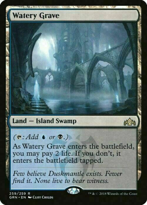 Watery Grave ~ Guilds of Ravnica [ NM ] [ Magic MTG ]
