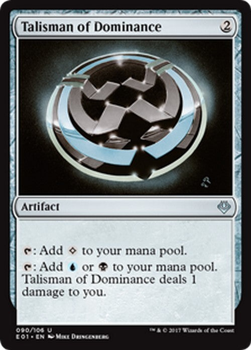 Talisman of Dominance ~ Archenemy: Nicol Bolas [ EX ] [ Magic MTG ]