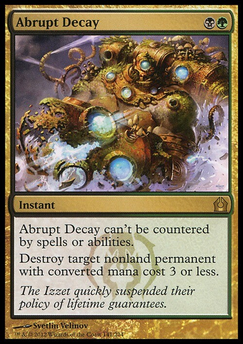 Abrupt Decay ~ Return to Ravnica [ EX ] [ Magic MTG ]