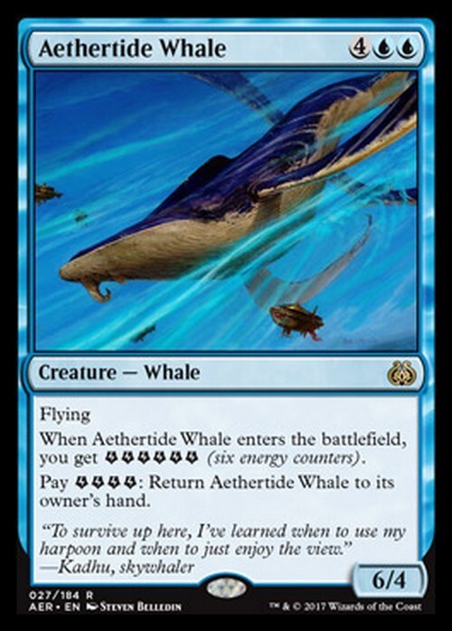Aethertide Whale ~ Aether Revolt [ EX ] [ Magic MTG ]