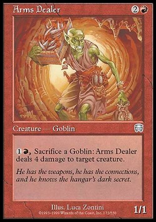 Arms Dealer ~ Mercadian Masques [ EX ] [ Magic MTG ]