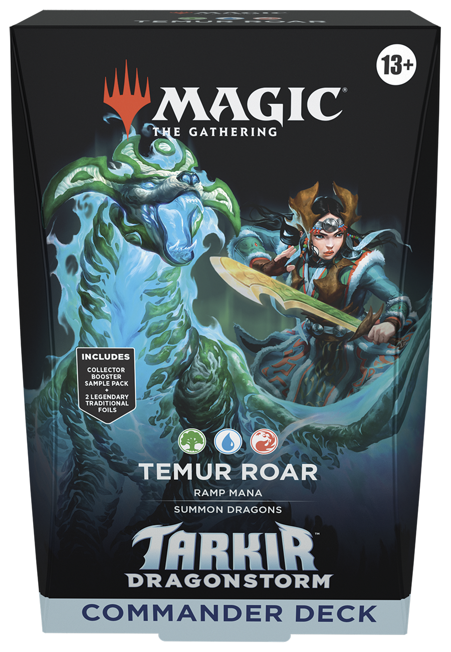 Temur Roar Commander Deck ~ Tarkir: Dragonstorm ~ MTG Sealed